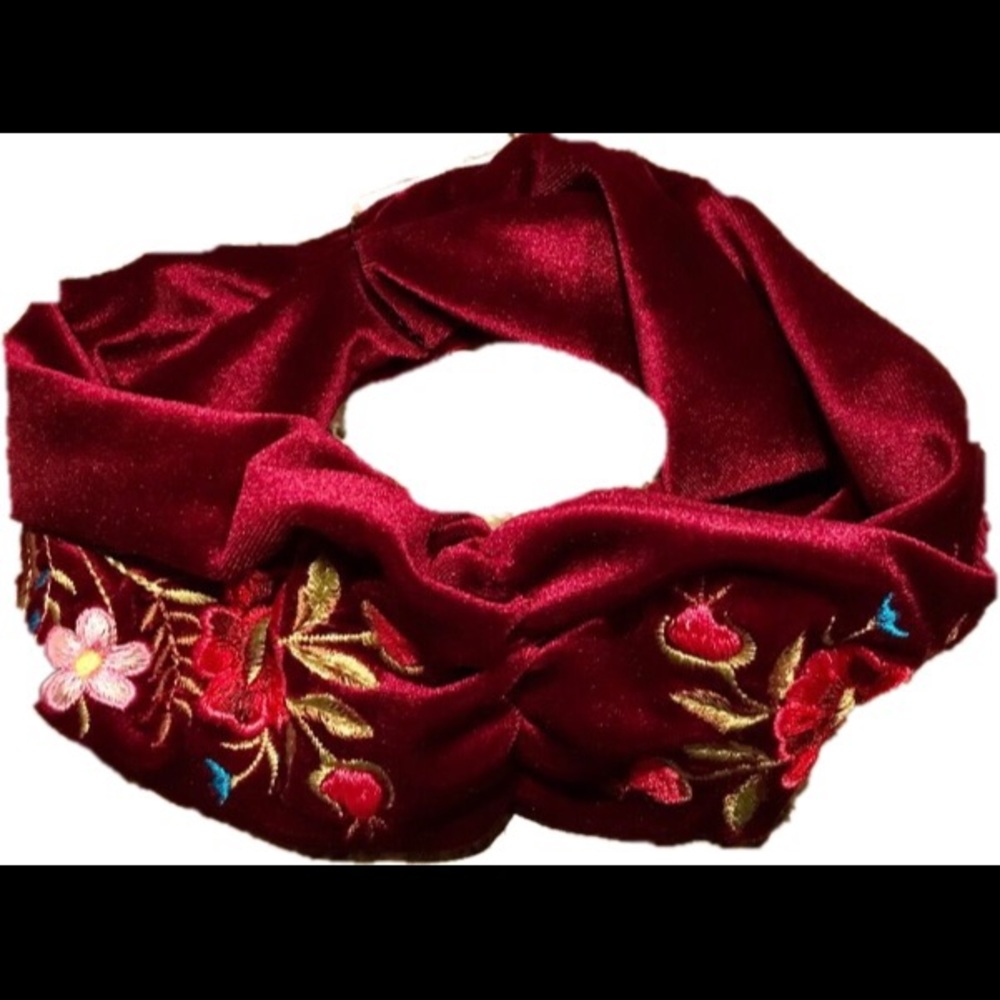 Her Curious Nature $55 Headband Hair wrap Velvet